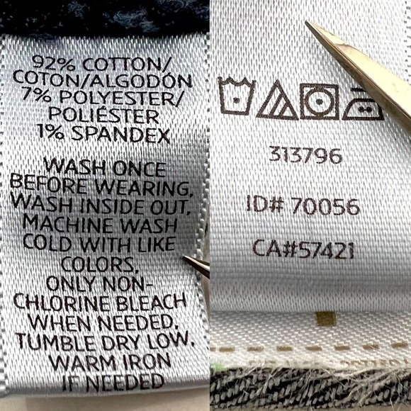 Ann Taylor Loft Super Skinny Dark Indigo Wash Mid Rise Straight Leg Jeans 29 8 - Picture 6 of 9